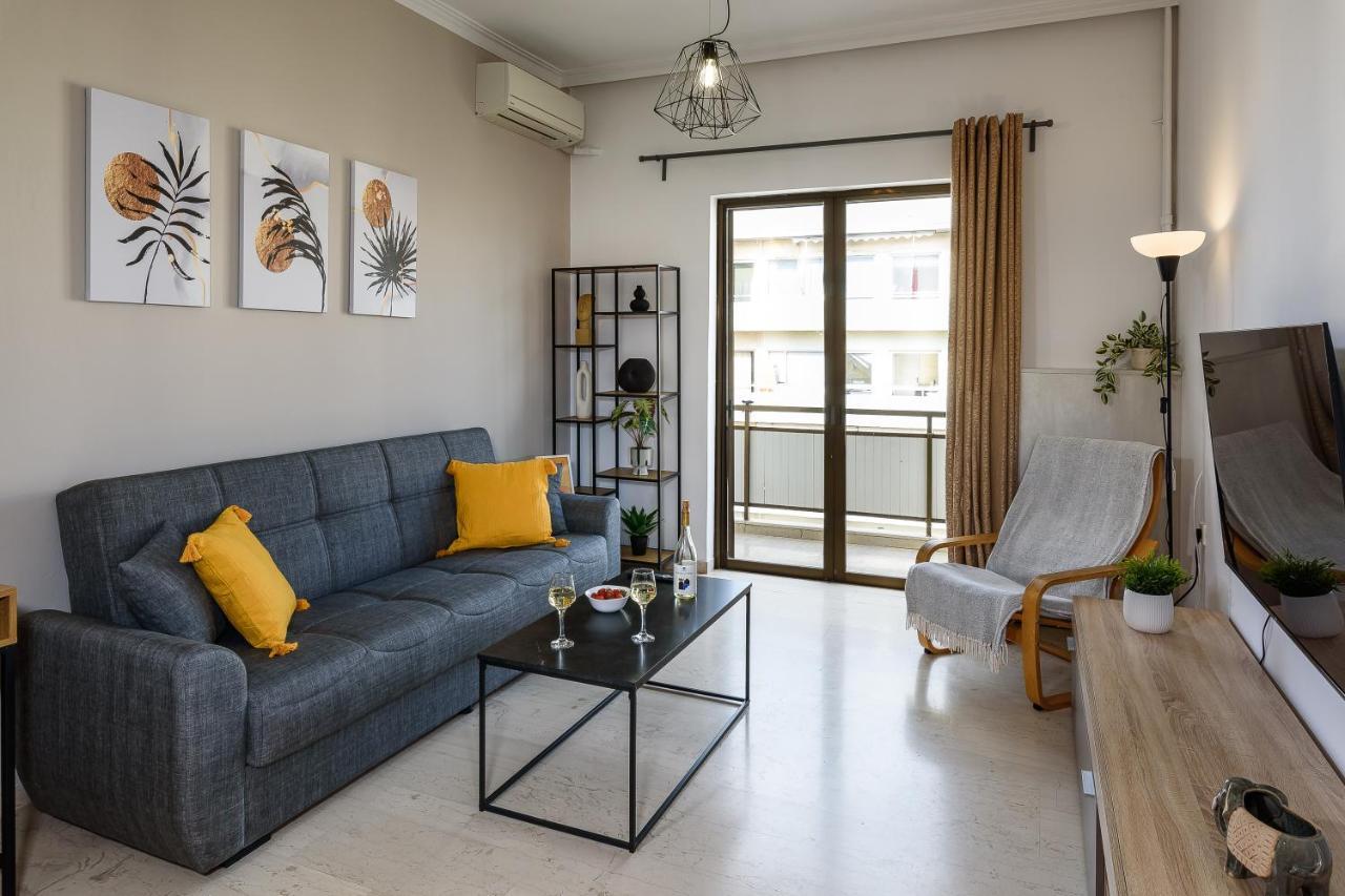 Central Apt. With Parking - 3 Min From Old Port Chania  Exterior foto